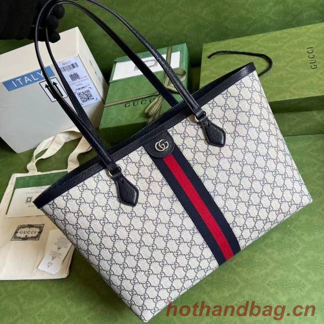 Gucci Ophidia medium GG tote 631685 blue