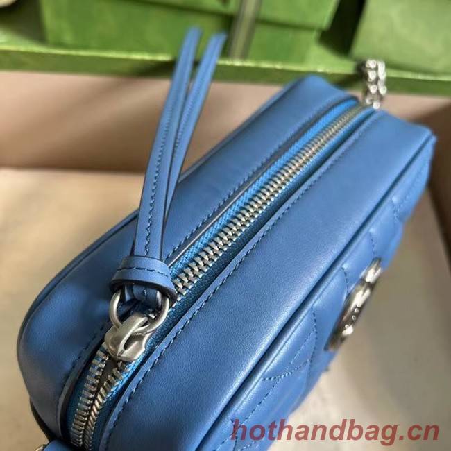 Gucci GG Marmont mini shoulder bag 634936 blue