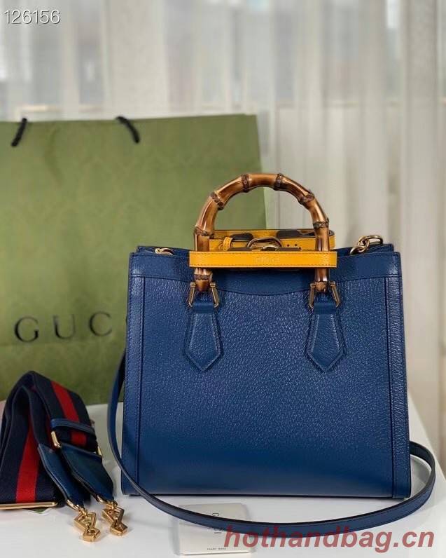 Gucci Diana small tote bag 702721 blue