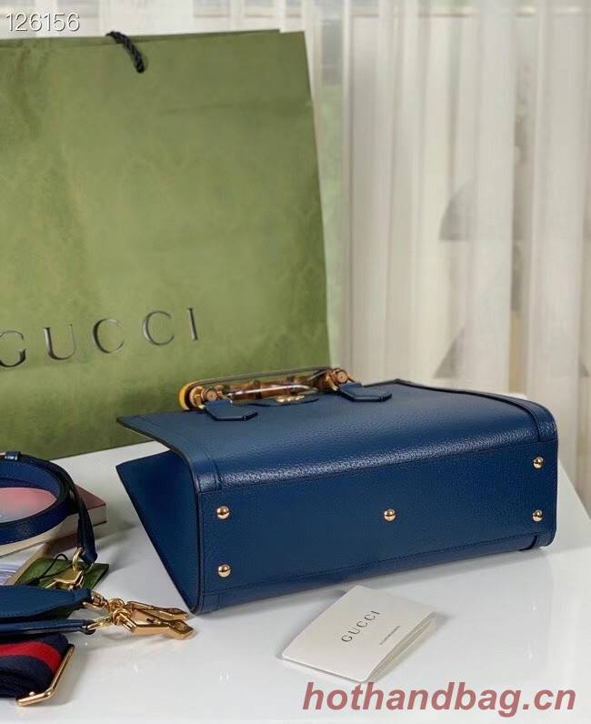 Gucci Diana small tote bag 702721 blue