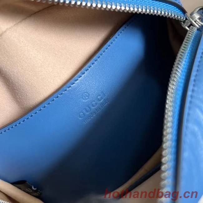 Gucci GG Marmont mini shoulder bag 634936 blue