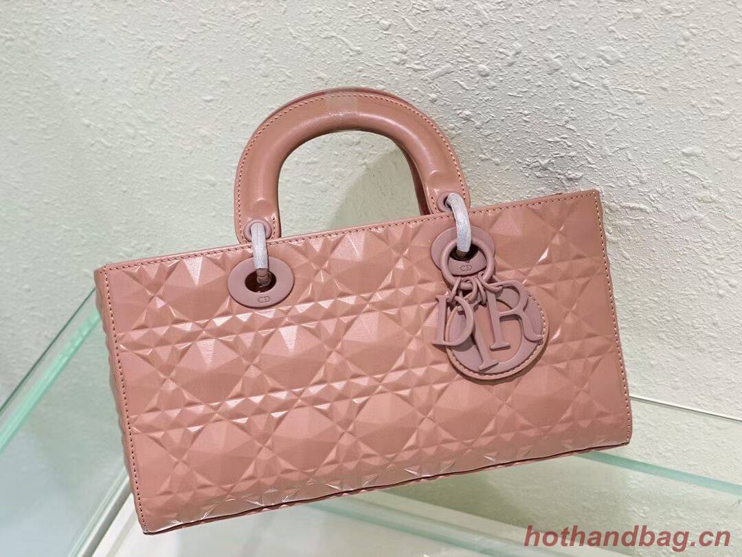 MEDIUM LADY DIOR BAG Cannage Lambskin C2811 pink