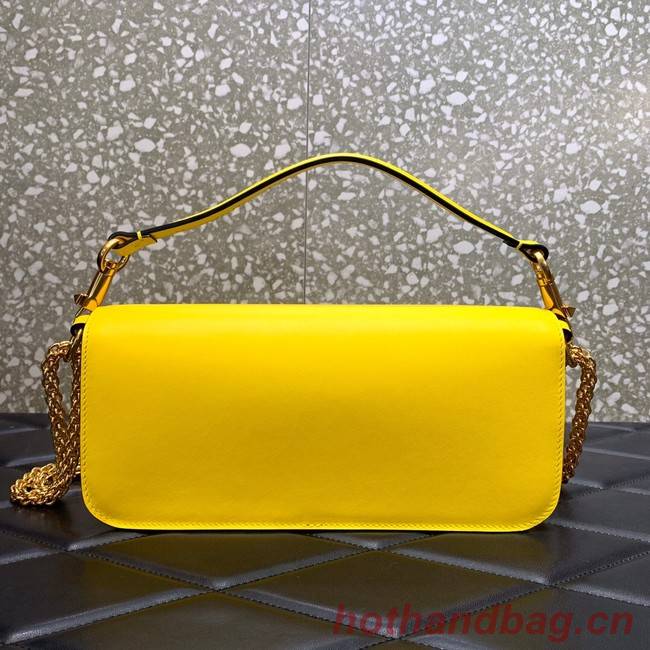 VALENTINO GARAVANI Loco Calf leather bag 2B0K30 yellow