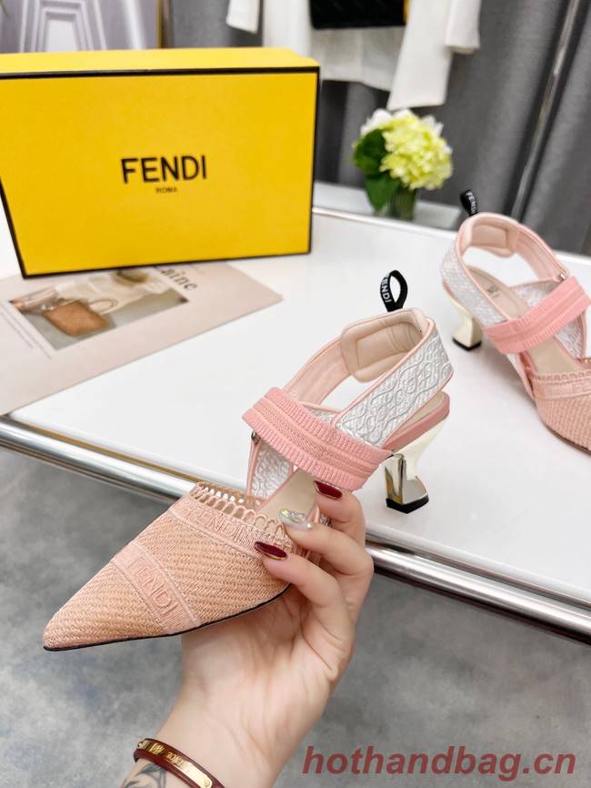 Fendi SANDAL 91029-5 Heel 5.5CM