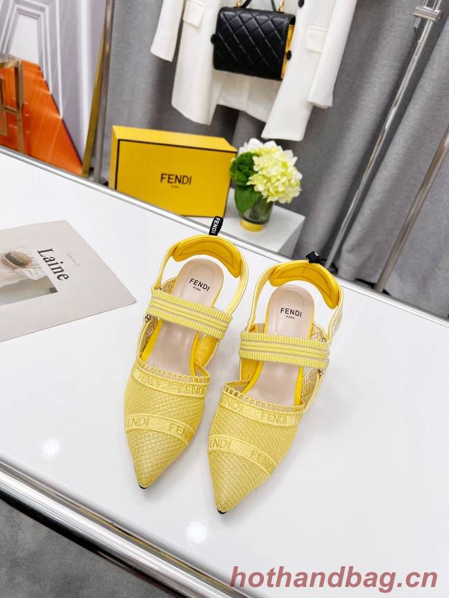 Fendi SANDAL 91030-1 Heel 8.5CM