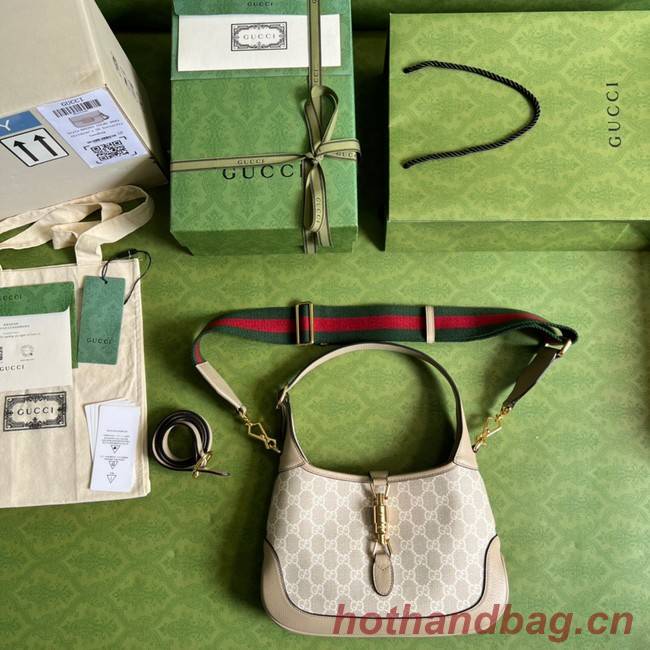 Gucci Jackie 1961 small GG shoulder bag 678843 Beige