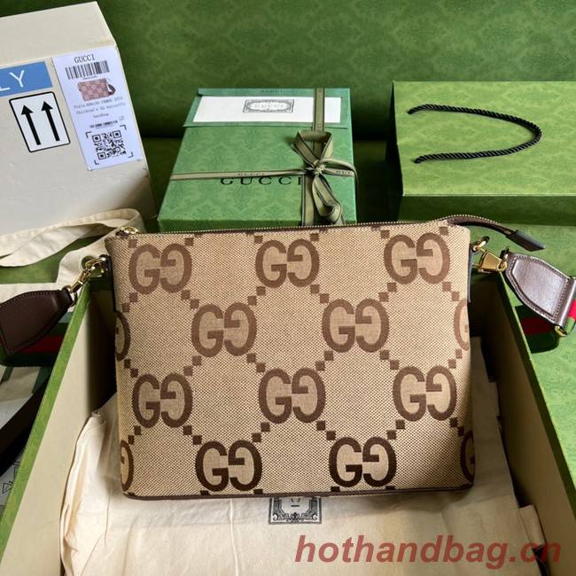 Gucci Jumbo GG shoulder bag 699130 brown