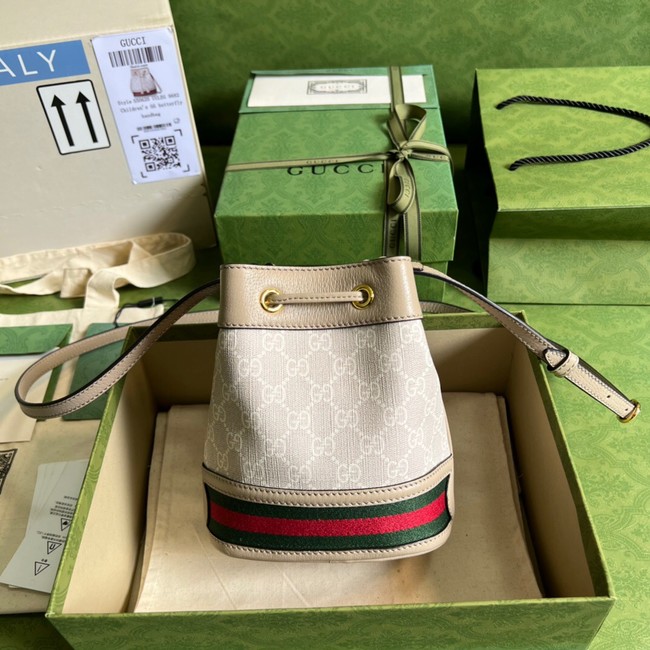 Gucci Ophidia mini GG bucket bag 550620 Beige