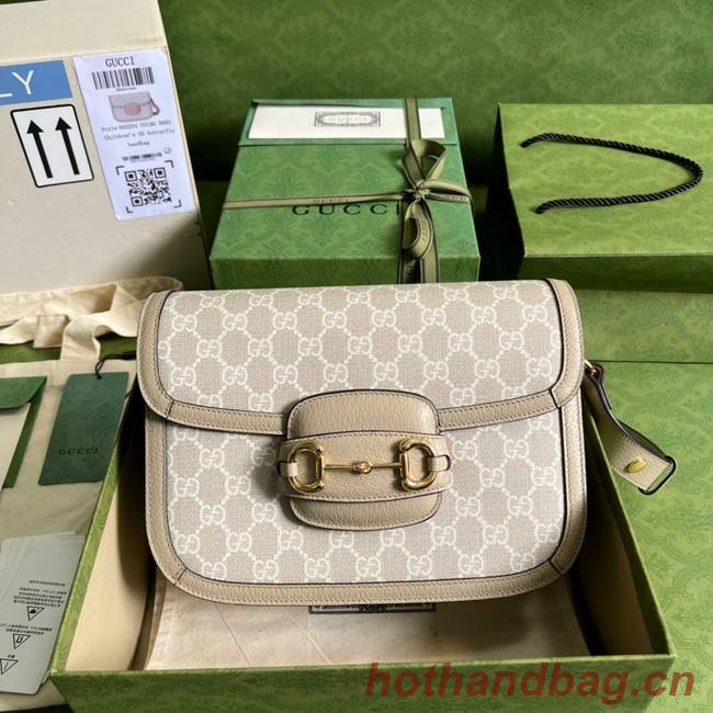 Gucci Horsebit 1955 shoulder bag 602204 Beige