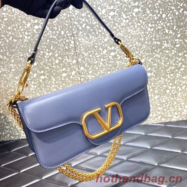 VALENTINO GARAVANI Loco Calf leather bag 2B0K30 blue