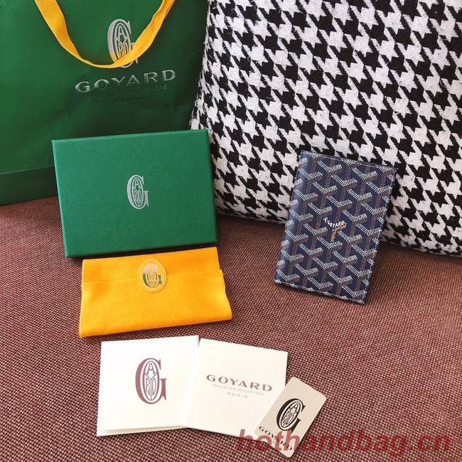 Goyard Passport holder 55427 dark blue