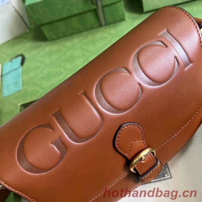 Gucci Horsebit 1955 shoulder bag 675923 brown