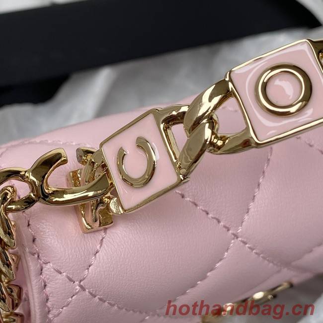 Chanel CLUTCH WITH CHAIN AP2758 Light Pink