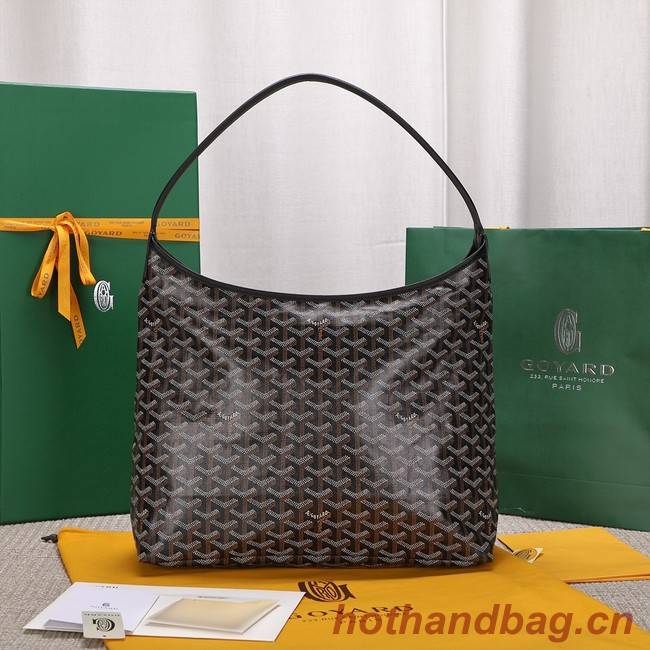 Goyard Calfskin Leather hobo bag G9983 black