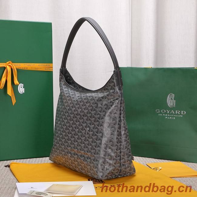 Goyard Calfskin Leather hobo bag G9983 gray