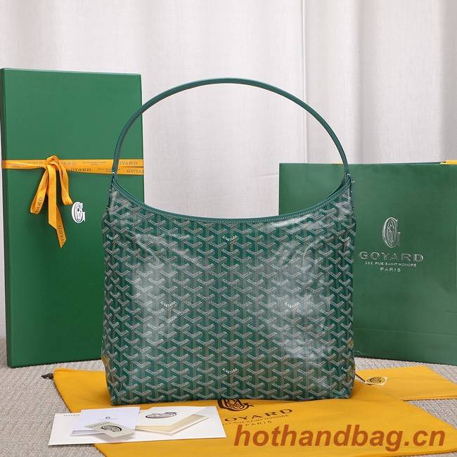 Goyard Calfskin Leather hobo bag G9983 green