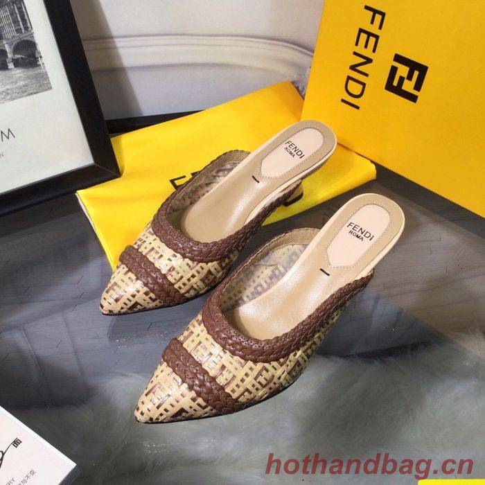 FENDI Shoes FDS00027 Heel 8.5CM