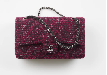 Chanel CLASSIC HANDBAG A01112 Dark Pink