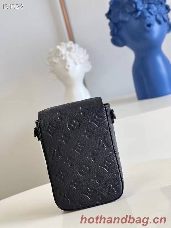 Louis Vuitton S-LOCK VERTICAL WEARABLE WALLET M81524 Black