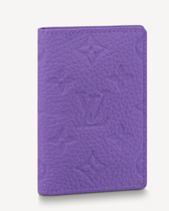 Louis Vuitton POCKET ORGANIZER M81541 Purple