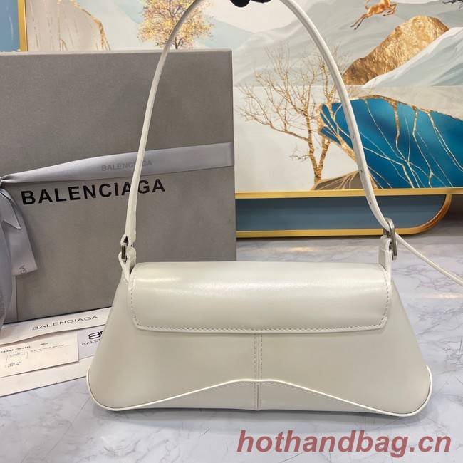 Balenciaga HOURGLASS SMALL TOP HANDLE BAG 6008 white