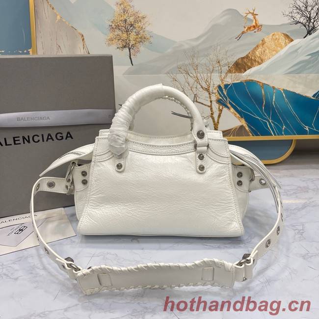 Balenciaga NEO CAGOLE XS HANDBAG 05812 white