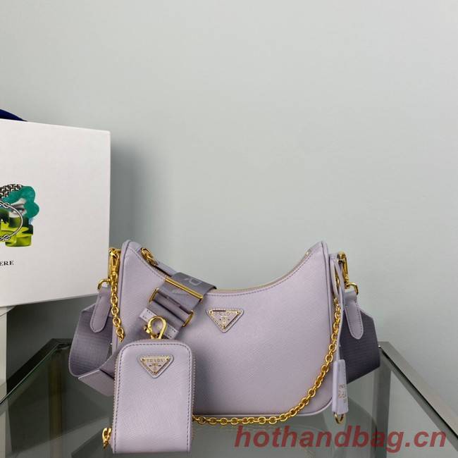 Prada Re-Edition 2005 Saffiano shoulder bag 1BH204 Lavender