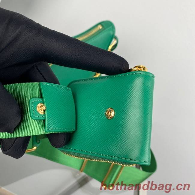 Prada Re-Edition 2005 Saffiano shoulder bag 1BH204 green