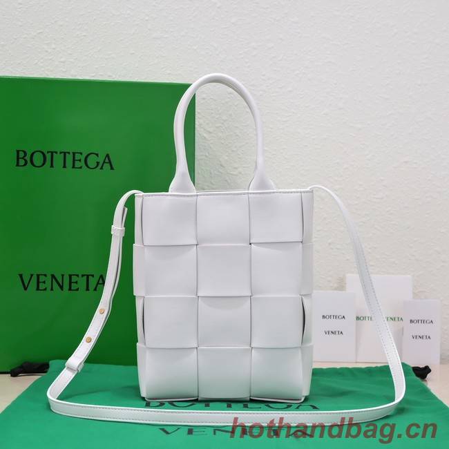 Bottega Veneta Mini Cassette Tote Bag 709341 white