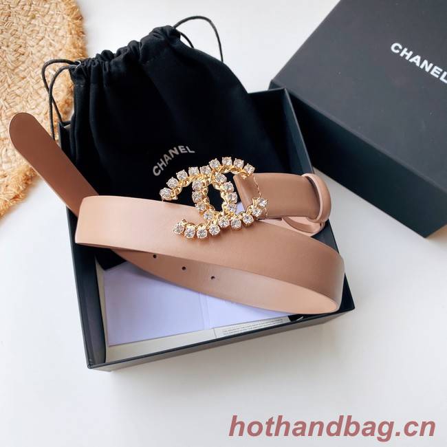 Chanel 30MM Leather Belt CH2583