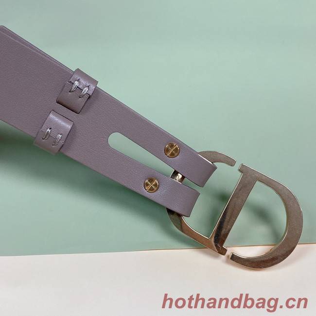 DIOR 30 MONTAIGNE BELT Smooth Calfskin 30 MM B0306UVW