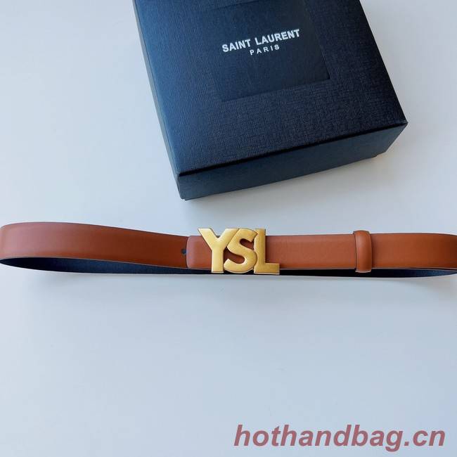 Yves saint Laurent calf leather BELT 26991