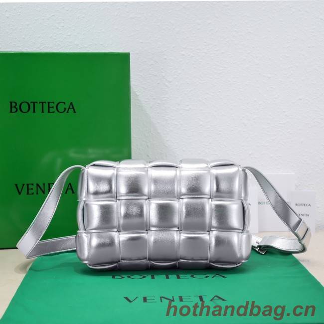 Bottega Veneta Padded Cassette 591970 silver