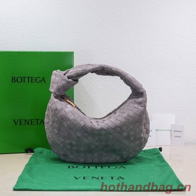 Bottega Veneta intrecciato suede top handle bag 690225 Thunder