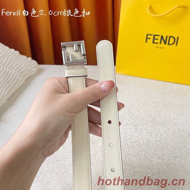 Fendi Leather Belt 20MM 2776