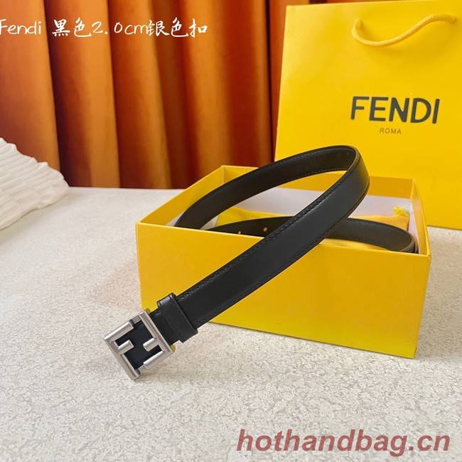 Fendi Leather Belt 20MM 2779