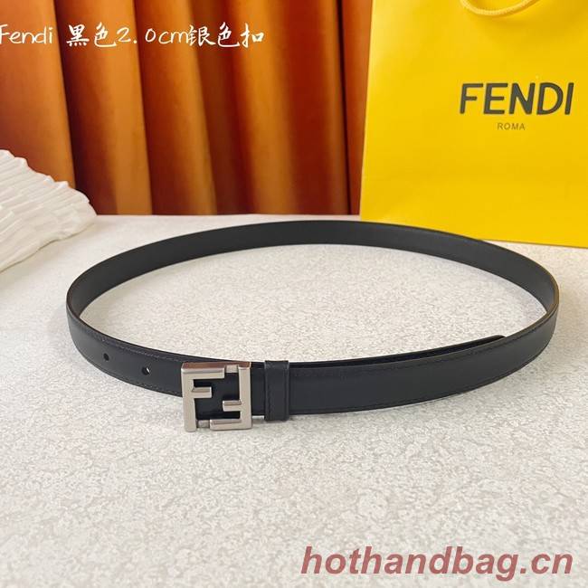 Fendi Leather Belt 20MM 2779