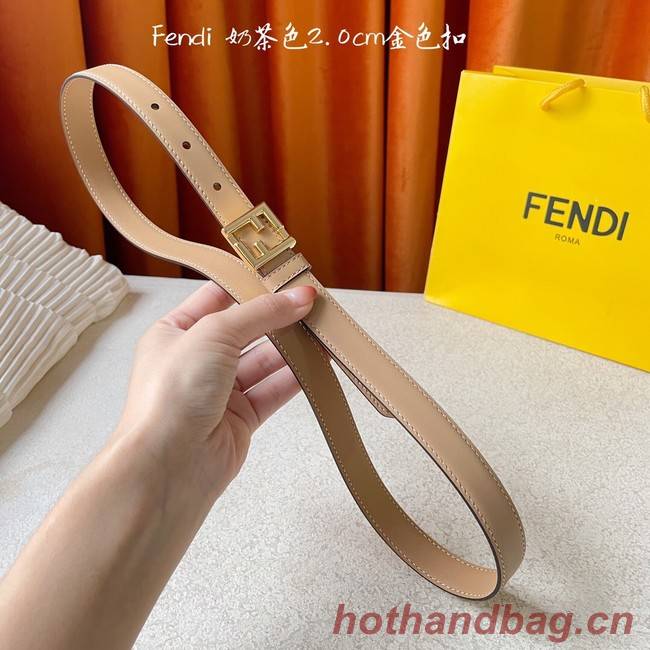 Fendi Leather Belt 20MM 2780