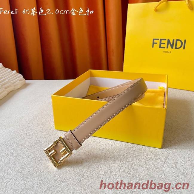 Fendi Leather Belt 20MM 2780