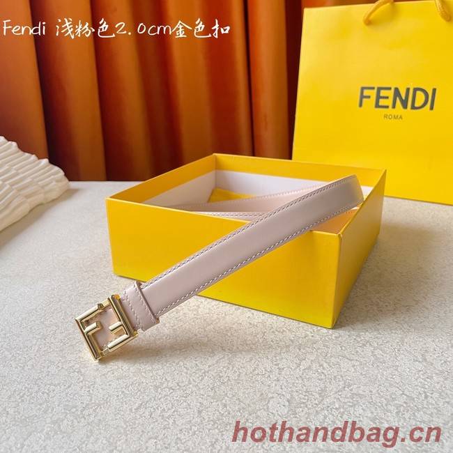 Fendi Leather Belt 20MM 2781