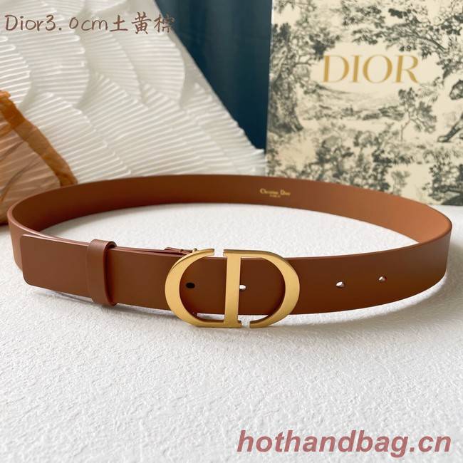 Dior Leather Belt 30MM 2790