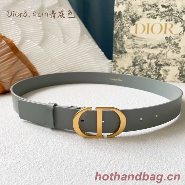 Dior Leather Belt 30MM 2791