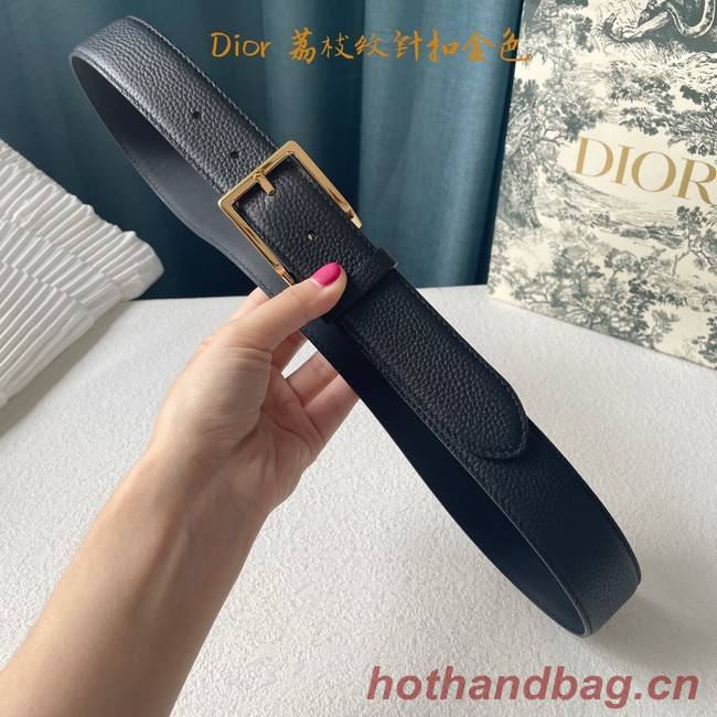 Dior calf leather 35MM BELT 2816