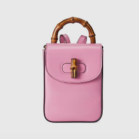 Gucci Bamboo mini handbag 702106 pink