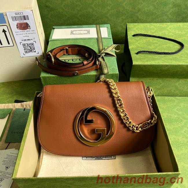 Gucci Blondie shoulder bag 699268 brown