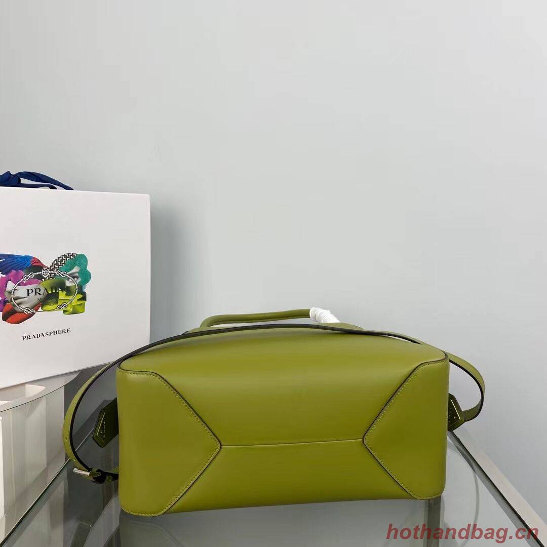 Prada leather  Supernova handbag 1BD665  green