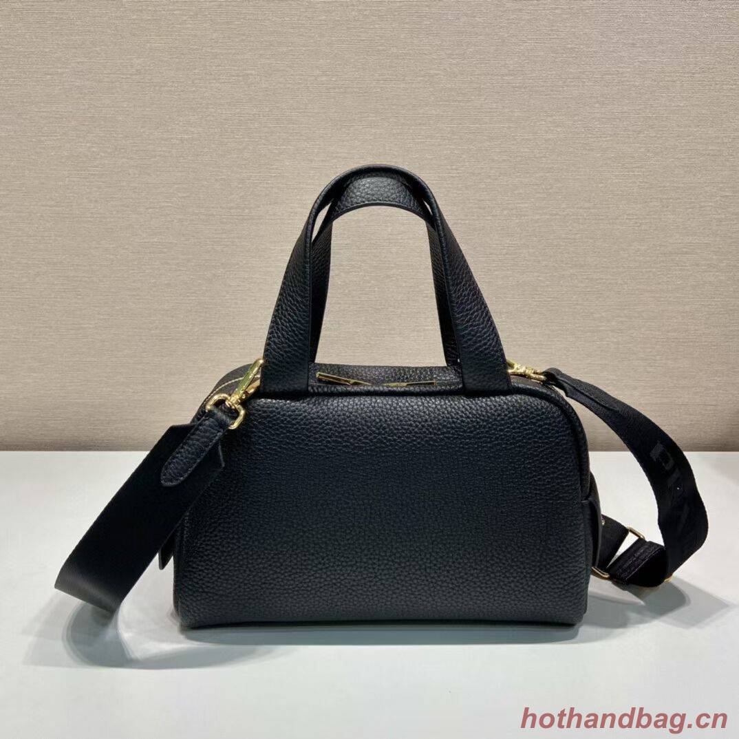 Prada leather tote bag 1DH770 black