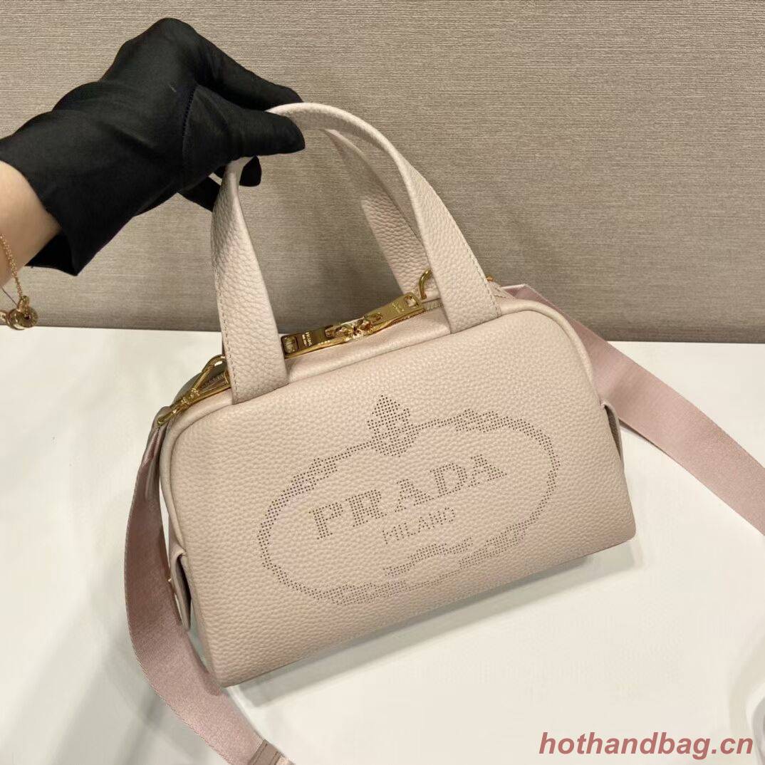 Prada leather tote bag 1DH770 light pink