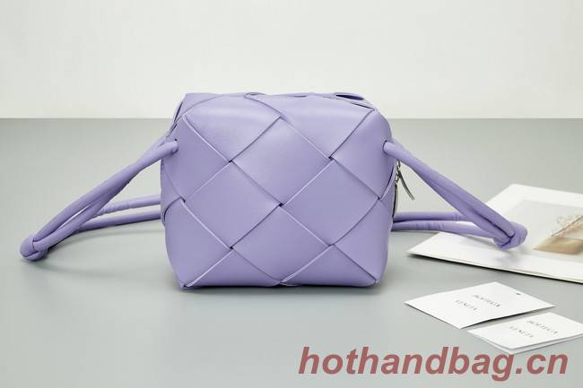 Bottega Veneta Mini Cassette Camera Bag 701915 Purple