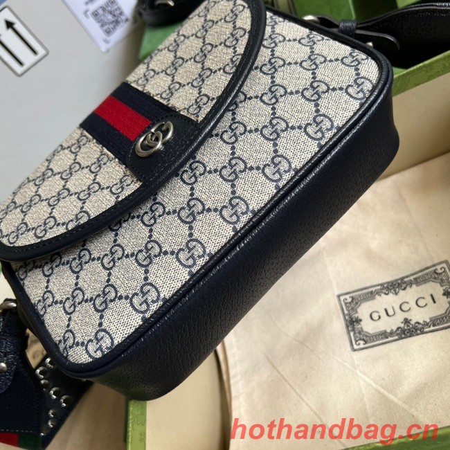 Gucci Ophidia mini GG shoulder bag 722117 Blue